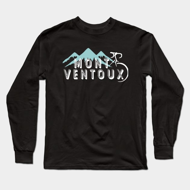 LE Mont Ventoux de Francia Long Sleeve T-Shirt by vintagejoa